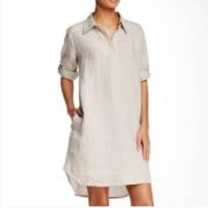 Allen Allen linen flax shift- S